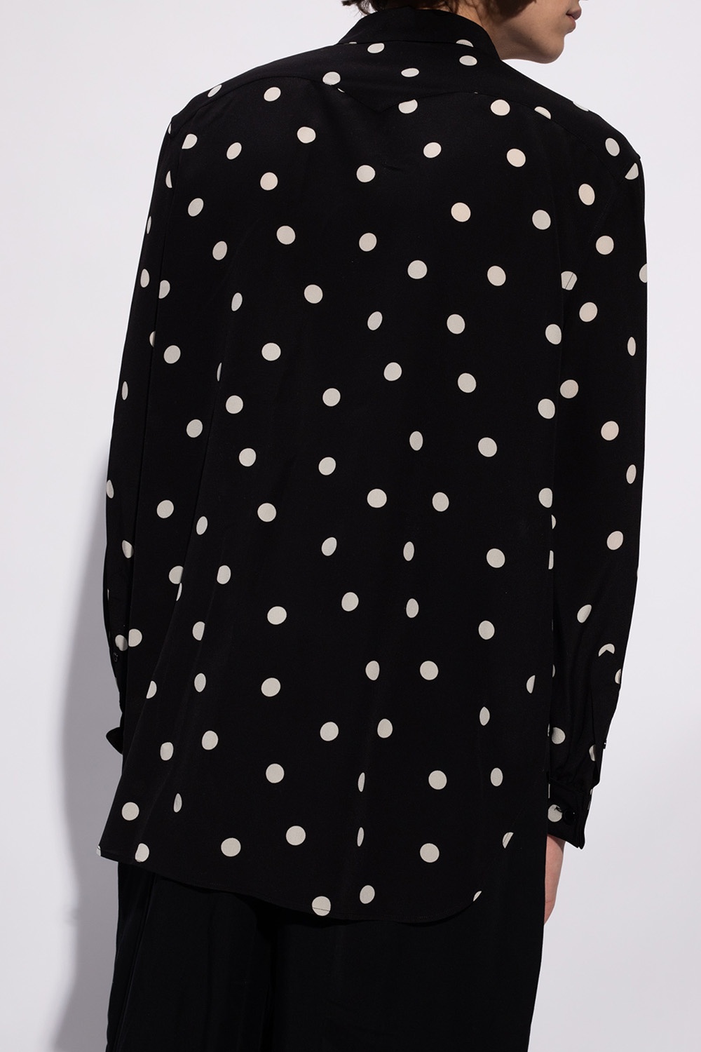 Saint Laurent Polka dot shirt